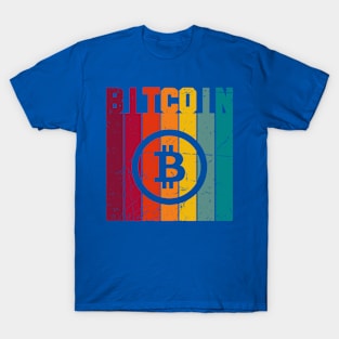 Bitcoin Color Design T-Shirt